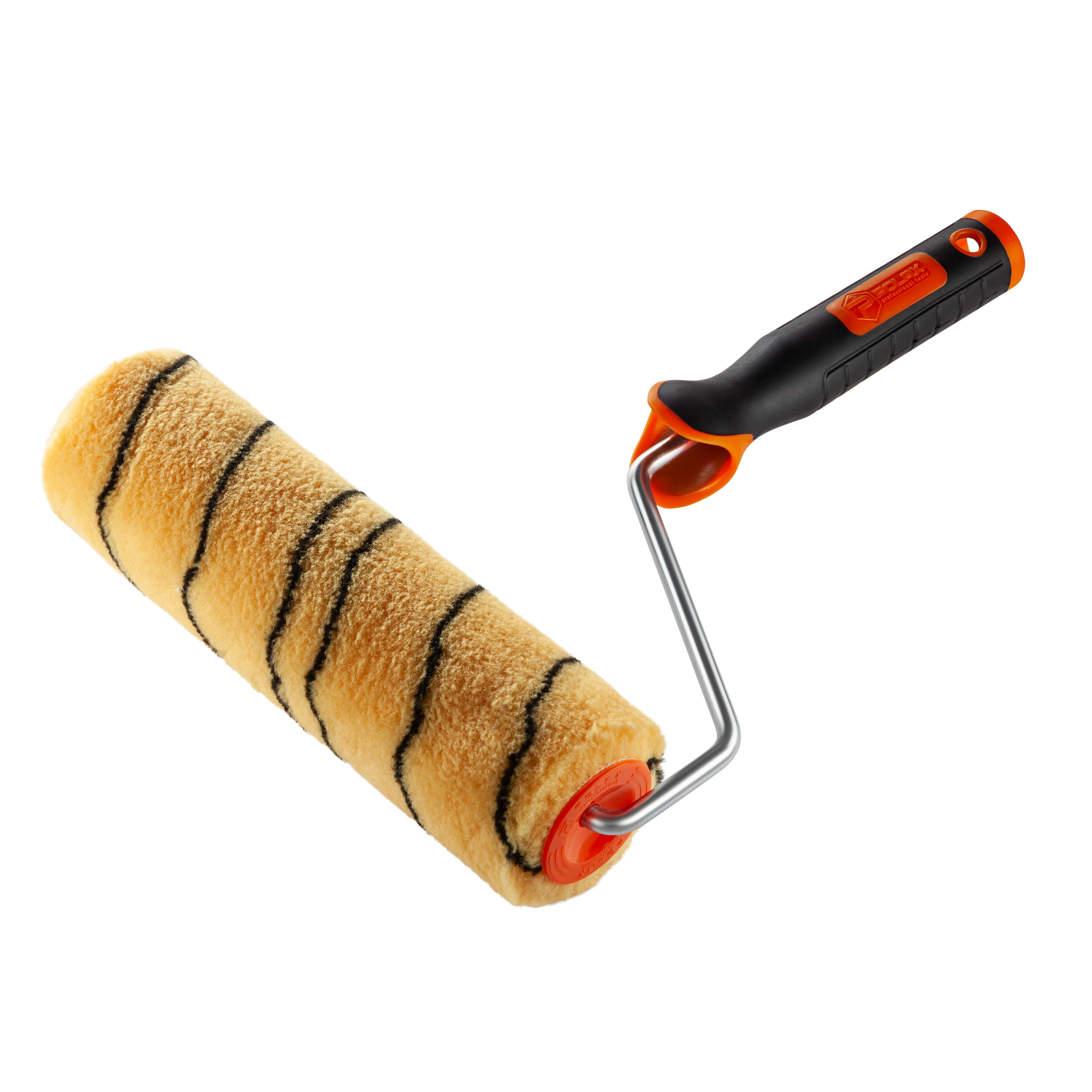 Валик "Преміум" 8 Х 48 Х 250 мм з ручкою до валика 8 Х 250 мм, POLAX